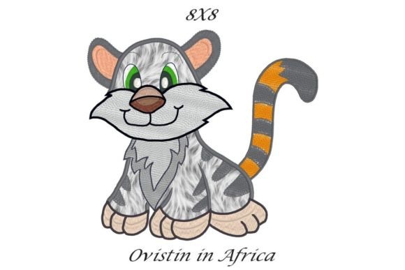 Adorable Tiger Applique Embroidery Review