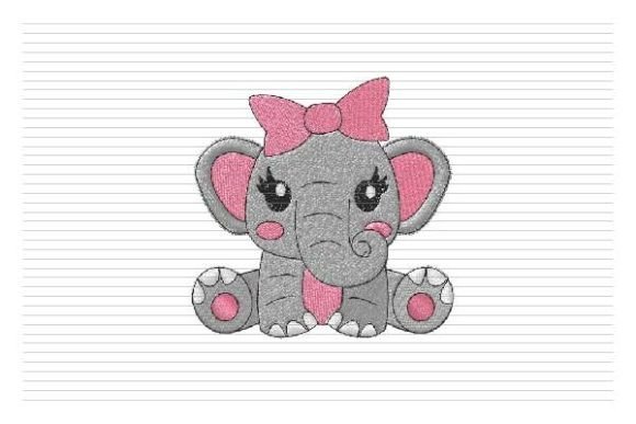 Baby Girl Elephant Embroidery Review