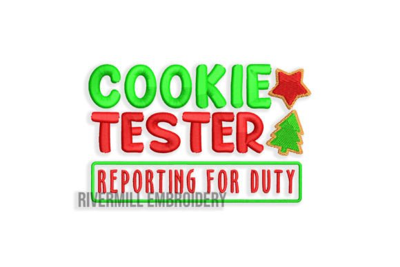 Cookie Tester Embroidery Design Review