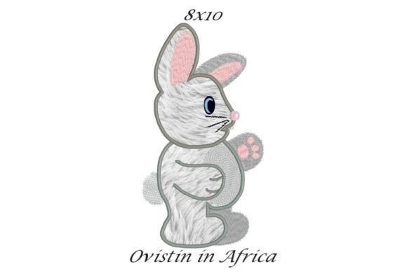 Cute Bunny Applique Embroidery Review