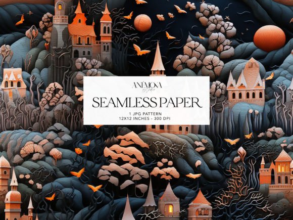 Enchanted Castle Night Paper Embroidery Review