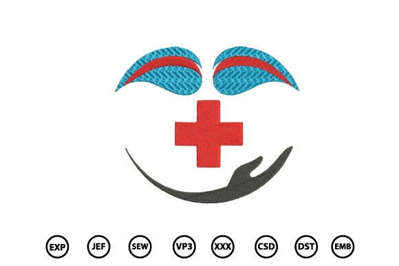 Medical Sign Embroidery Design Review