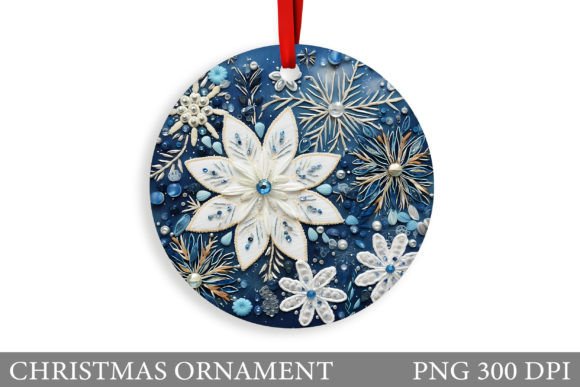 Review: Embroidery Snowflakes Christmas Ornament