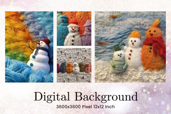 Snowman Embroidery Christmas Background Review